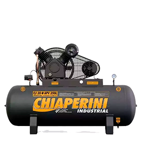 Compressor de alta pressão 20 pcm 250L Chiaperini CJ 20+ APV 250L